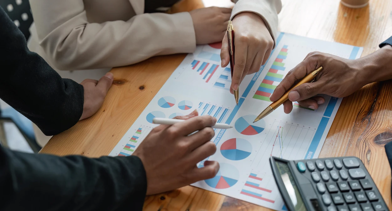 Overleg van het risico analyse team